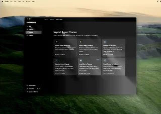Halo Desktop Dialog For Importing Agent Traces