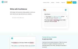 Ginger Homepage With Composer