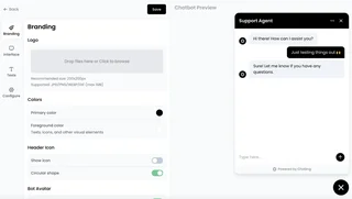 Widget Branding Editor With Live Preview