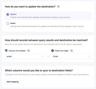 Destination Sync