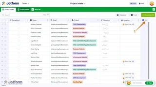 Tables Data Grid