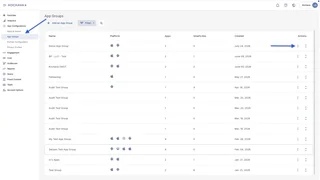 App Groups List