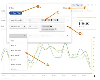 Analytics Filter Panel