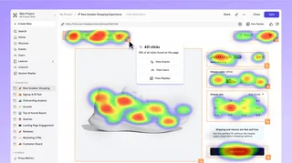 Click Heatmap With Session Replay