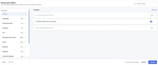 Account Audit Setup