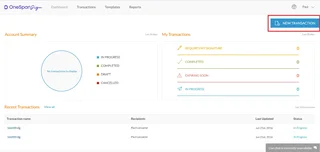 Dashboard With Account Summary And Transactions