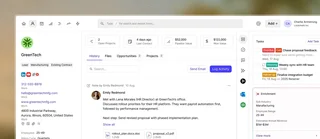 Contact Record With History And Tasks