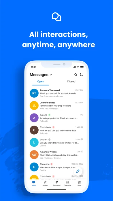Unified Inbox For Customer Messages