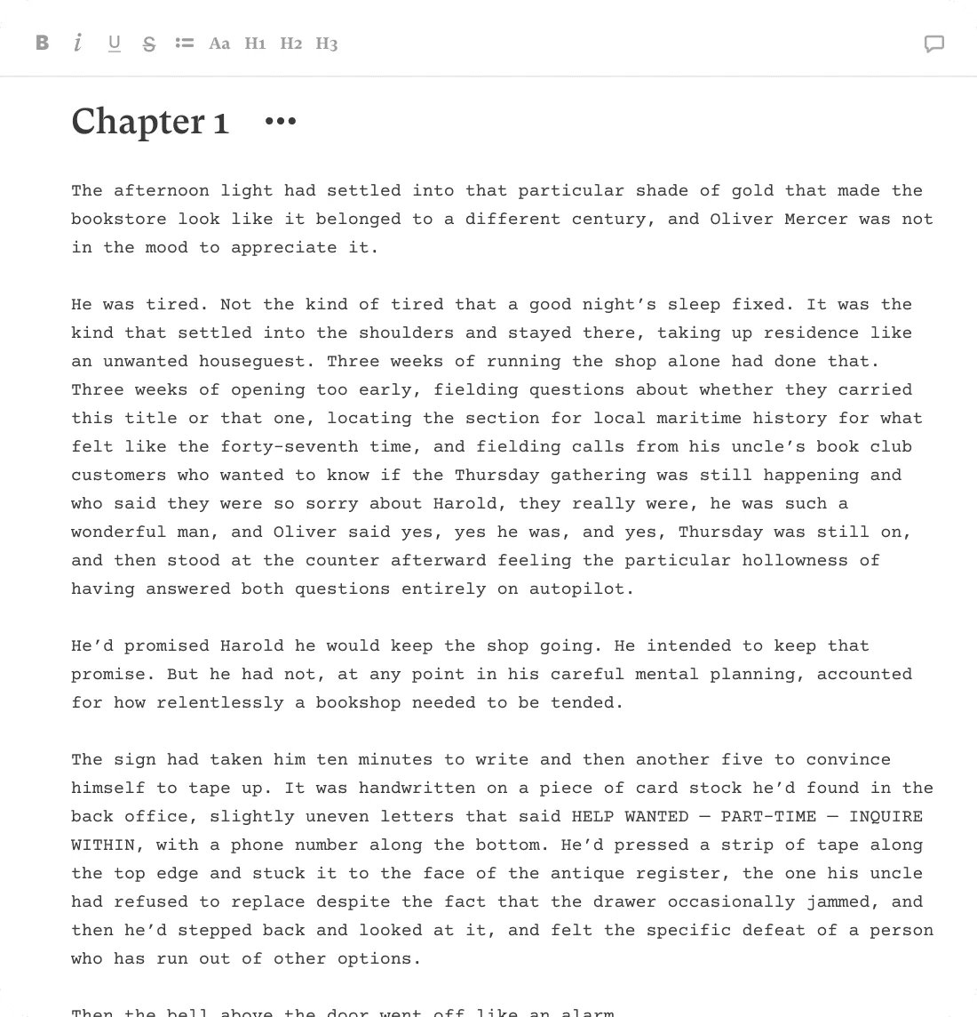 Sudowrite Writing Editor