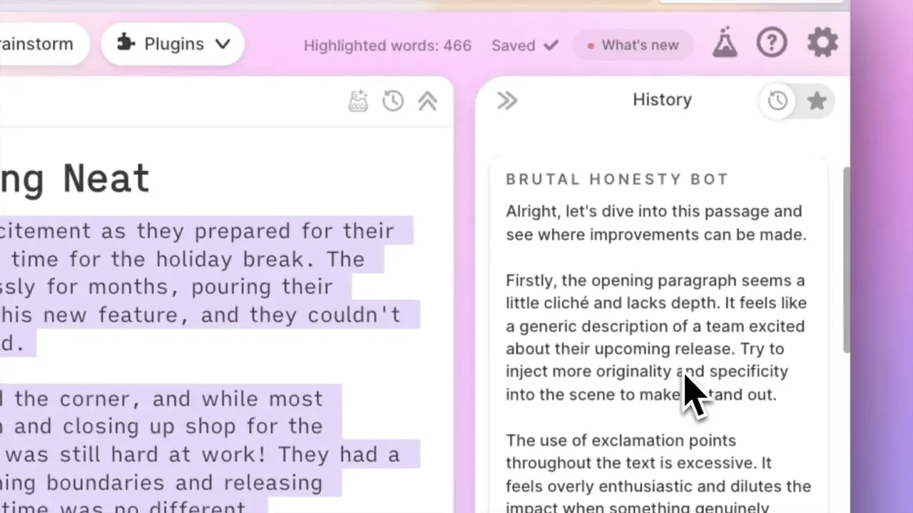 Sudowrite Chat With Plugins