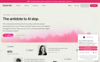 Pendo Homepage
