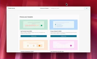 Survey Template Gallery