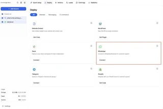 Deploy Tab With Website And App Channels