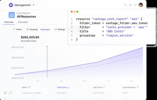 Cost Reports Interface